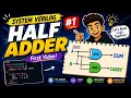 SystemVerilog Tutorial Build a Half Adder from Scratch RTL Design