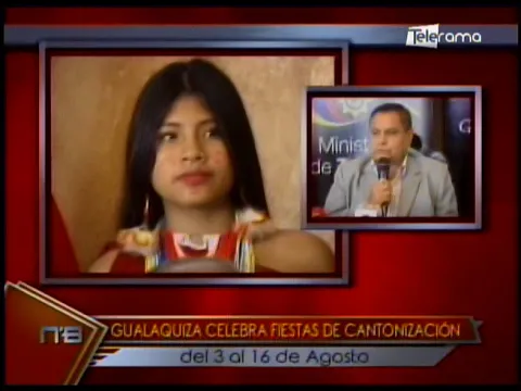 Gualaquiza celebra fiestas de cantonización del 3 al 16 de Agosto