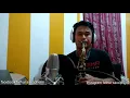 Lagu Humko humise churalo mantap cover saxophone dengan suara indahnya.......