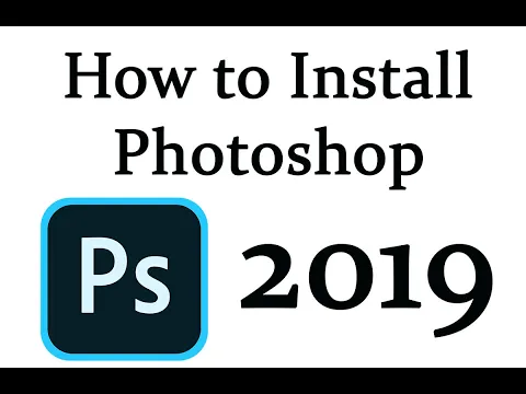 Download MP3 How to install Adobe Photoshop CC 2019 in window 10 |  Adobe Photoshop CC 2019 installation complete