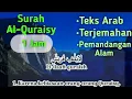 Download Lagu Surah Al-Quraisy, Teks Arab, Latin dan Terjemahan | Oleh Muzammil Hasballah (Pemandangan Alam) 1 Jam