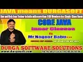 Core Java Inner Classes by Nagoor Babu Sir