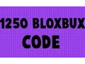 Blox Cards 1250 BloxBux Code 2015