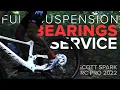 Scott Spark RC 2022 Suspension Bearings Full Service - A to Z