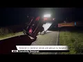 Rollover in Cameron sends one person to hospital