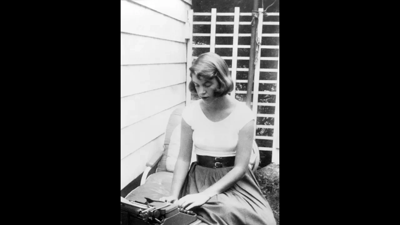 Sylvia Plath reading her poems 1958 - thepostarchive