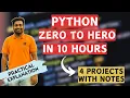 Learn Python in just 1 day Python Course for Beginners with Projects
