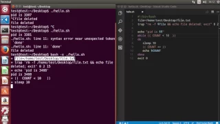 28 How to debug a bash script