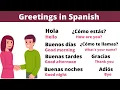 Learn how to Greet people in Spanish Greetings in Spanish Learn Spanish in 3 minutes