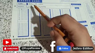 Writing and Shading to a Scantron Board Exam KuyaReview