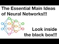 The Essential Main Ideas of Neural Networks