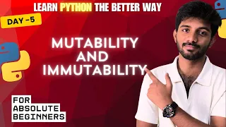 Python Mutability and Immutability Full Python Course 2025 Learn Python in 2025 Day - 05