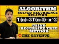 Recurrence Relation T n 3T n 2 Recursive Tree Method GATECSE DAA