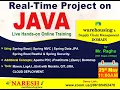 Java RealTime Project 11 00 AM IST by Mr Raghu Session-1