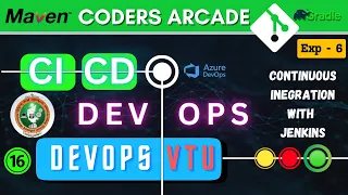 DevOps VTU Experiment 6 Continuous Integration with Jenkins CI with Maven and GitHub BCSL657D