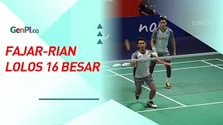 Indonesia Open 2022: Fajar-Rian Bakal Bertemu Tim Senegaranya