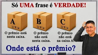 5 DESAFIOS DE RACIOCÍNIO LÓGICO | Você Consegue Descobrir a Caixa Certa?