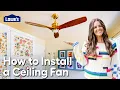 How to Install a Ceiling Fan The Weekender Essentials