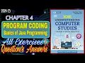 Program Coding Basics of Java Programming Class 8 Chapter All Answers 2024-25