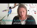 Download Lagu Complete les: schilderen van een kolibrie met aquarelverf en brush pens