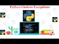 Python 038 Python Custom Exceptions Hindi Priya Ranjan code academy