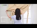 How to Tie the Curtain Shade Kgorge Curtains