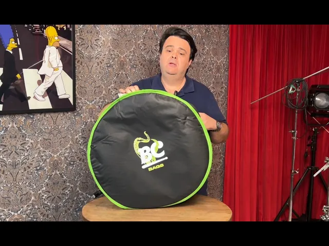 Bag de Pedal Batera Clube BC Octogear Premium para Pedal Duplo ou