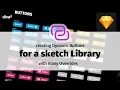creating Dynamic Buttons for a sketch library