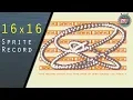 Spkrites 16x16 Sprite Record by SMFX - Atari ST Demo 2018 Demoscene