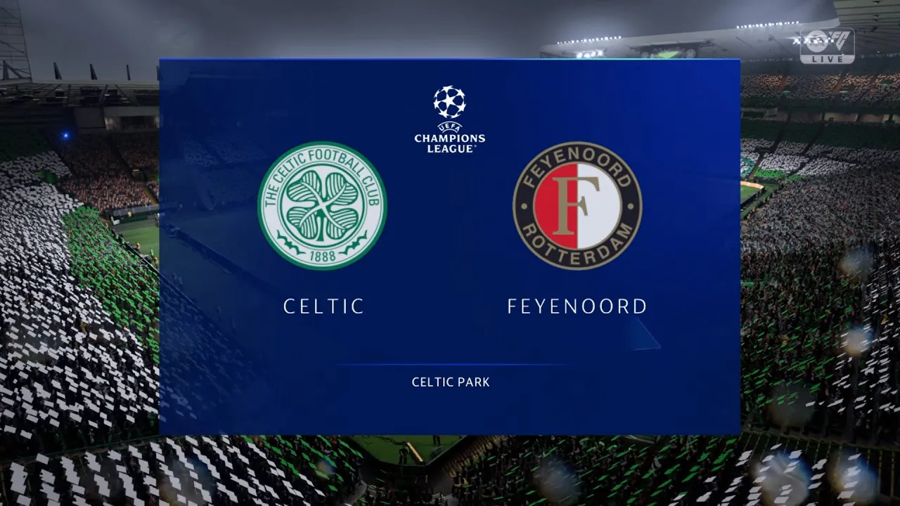 CELTIC FC vs FEYENOORD ROTTERDAM I CHAMPIONS ...