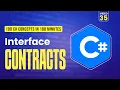35 Interfaces in C Contracts Multiple Inheritance