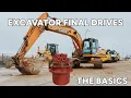Excavator Final Drive Parts A Basic View - ConEquip 101