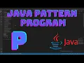 P print in star pattern Star Pattern program Java Alphabet Print Alphabet Print java pattern