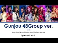 Download Lagu 「群青」Gunjou / Blue AKB48 Group Ver. (Color Coded Lyrics /Rom/Eng/THA)