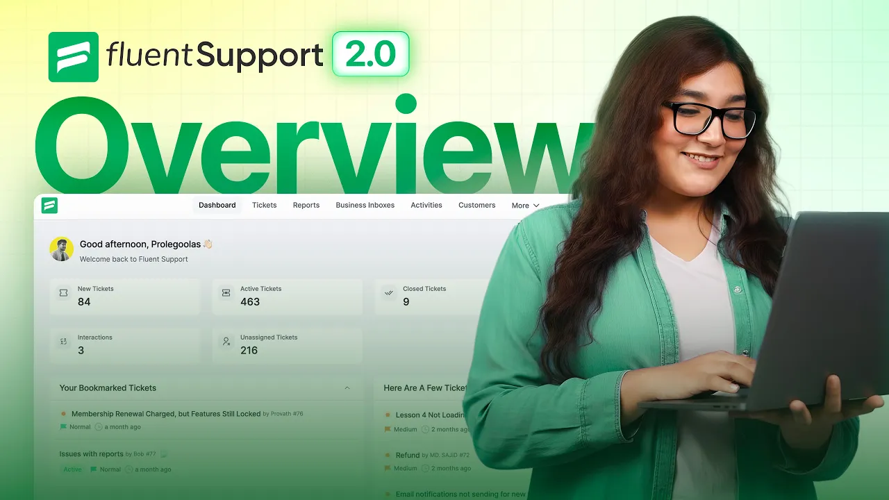 Fluent Support: Everything You Need in WordPress Customer Support Ticketing System