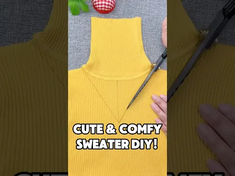 Bulky Turtleneck Driving You Crazy? Alter It For A Comfy Fit!
