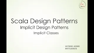 Implicit Scala Design Pattern - Implicit Classes