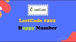 LeetCode Problem 202 Happy Number Solution In Java Step-by-Step Explanation DSA