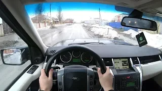 2008 Land Rover Range Rover Sport 4 2L 390 POV TEST DRIVE
