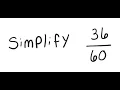 Fractions Simplify