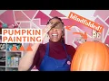 Paint A Pumpkin With Us BLINDFOLDED Pumpkin Painting Ideas