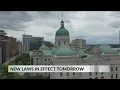 New laws go into effect Tuesday in Indiana