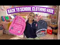 HUGE BACK TO SCHOOL CLOTHING HAUL More JUNIOR YEAR
