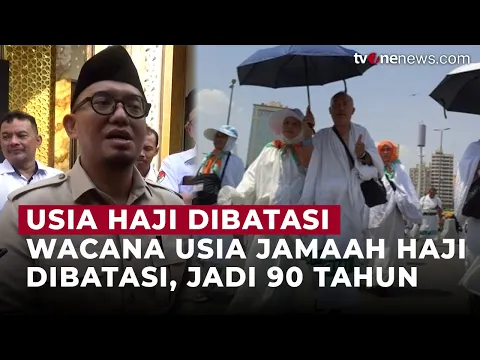 Usia Peserta Haji Dibatasi Jadi 90 Tahun, Indonesia Langsung Lobi Arab Saudi