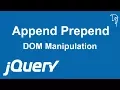 jQuery - Adding elements inside existing elements