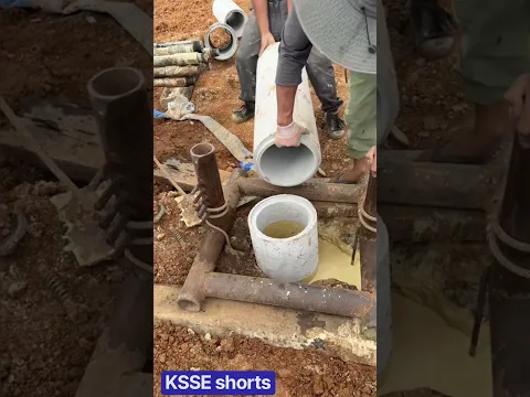 How to Dig a Well & Install Concrete Rings 💧🏗️ #Construction #engineeringcollege