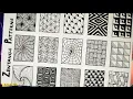 Most satisfying 15 zentangle patterns tutorial Part 1 la Crafts villa Art 65