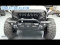 Hooke Road Jeep Different Trail Mid Width Front Bumper Plate Installation