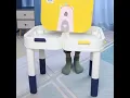 Building Blocks Learning Table Multifunctional Table with Chair