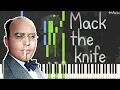 Download Lagu Kurt Weill - Mack The Knife 1928 (Solo Jazz Piano Synthesia)